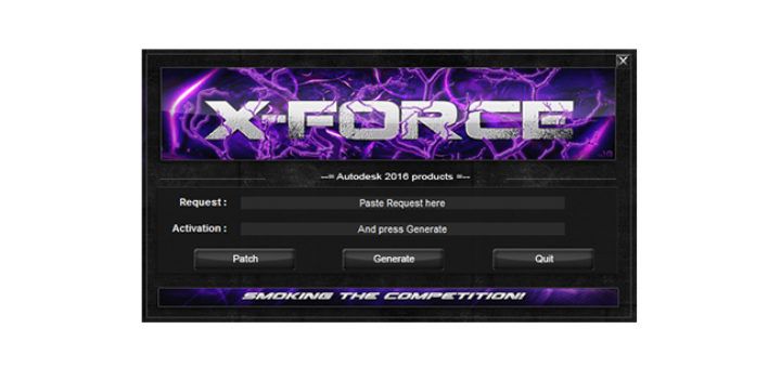 Keygen X Force Autocad 2016